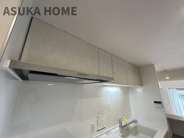 グリーンコーポ東戸塚A棟のキッチン|お手入れも楽々できるシンプルな構造になっているので、お掃除時の時も安心ですね。