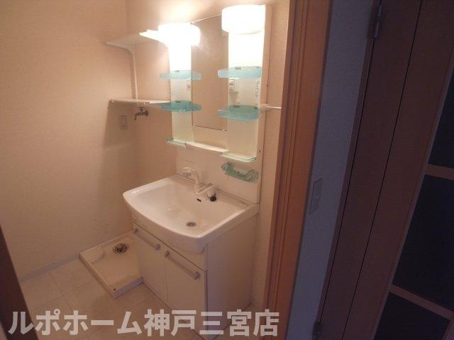 サンビルダー新神戸Ⅱの洗面所