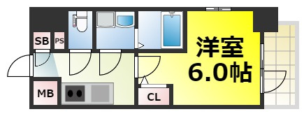 【間取り】 | エスリード大阪ドームシティ 仲介手数料無料