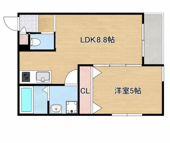 【間取り】 | セレニティ豊川Ⅲ