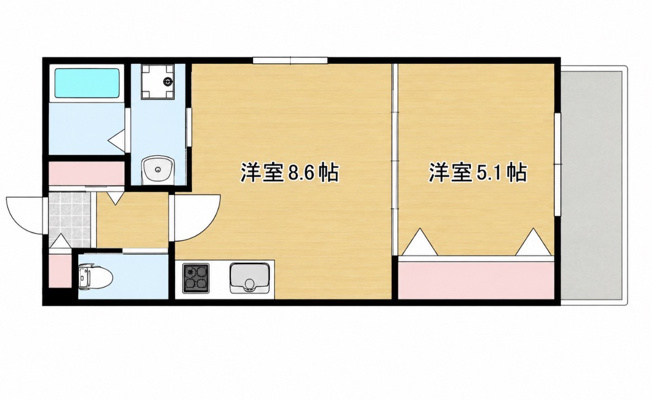 【間取り】 | セレニティ豊川Ⅲ