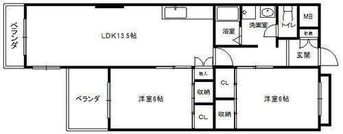 【間取り】 | ニューサンハイツ