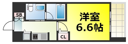 【間取り】 | ファーストフィオーレ難波ウエスト 仲介手数料無料