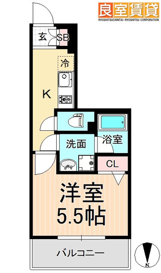 【間取り】 | ディアレイシャス大須観音III