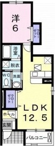 【間取り】 | プリムローズ・U