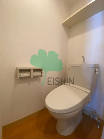 リバティ神屋のトイレ|清潔感のあるトイレです。
