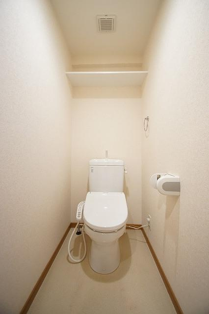 S-FORT箱崎東のトイレ|清潔感のあるトイレです。