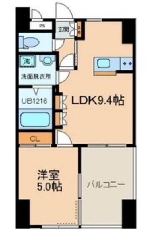 メゾンドばんらいの間取り|使いやすい間取りです。