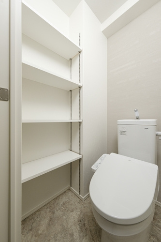 エンクレスト博多BRIGHTのトイレ|清潔感のあるトイレです。