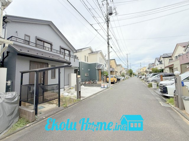中古戸建て　昭島市大神町4丁目の前面道路含む現地写真|2026年8月28日 撮影