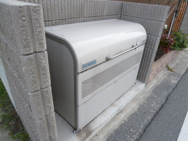 ロジュマンヒエダのその他共用部分|敷地内専用ゴミステーション