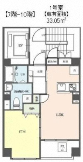 【間取り】 | Ｓ３笹塚