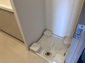 【その他】 | ブランズタワー南堀江 | 室内洗濯機置場　※内装前／２０２６年８月の写真
