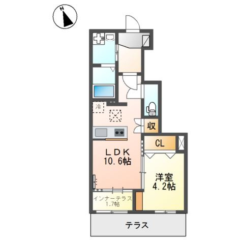 【間取り】 | プルミエールみずき