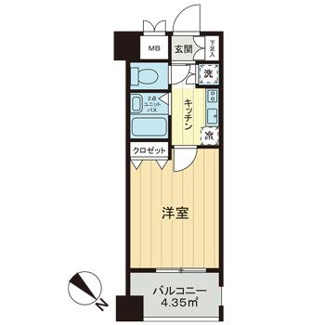 【間取り】 | ミリオン大塚アヴィニティー