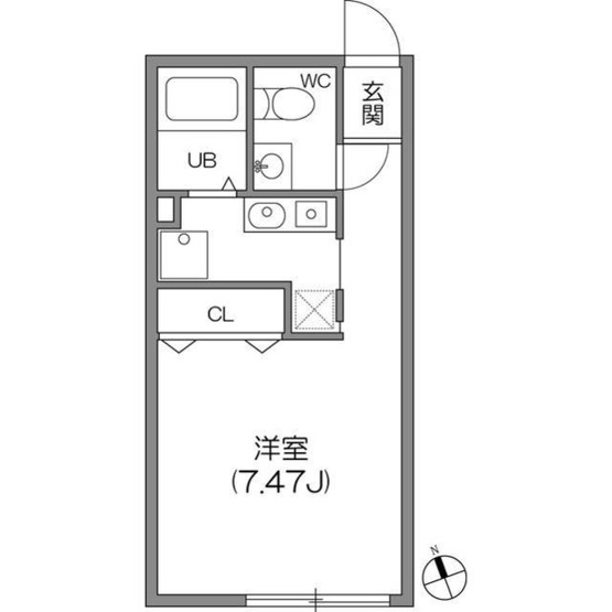 【間取り】 | ＺＥＳＴＹ神楽坂Ⅰ