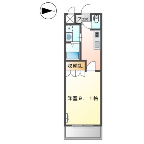 グランメールの間取り