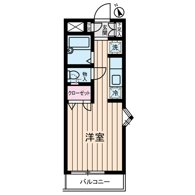 青葉台ハイツの間取り