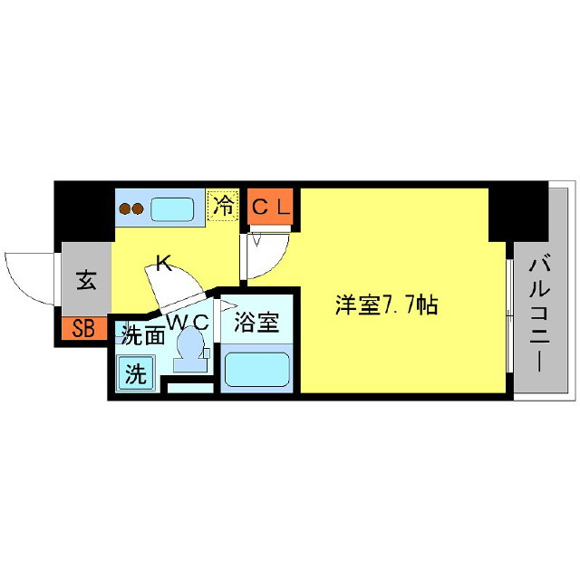 SERENiTE本町エコートの間取り