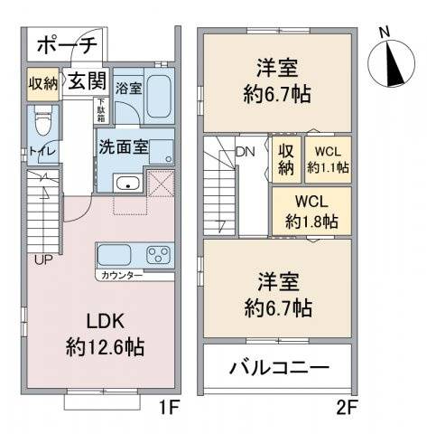 シャトーの間取り