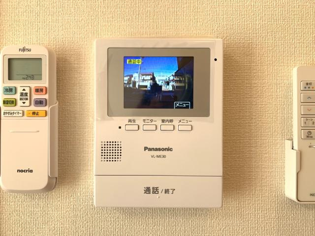 アーバンレジデンスの内装|カメラ付インターホン