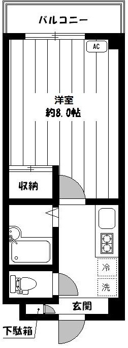 高円寺スルーエの間取り