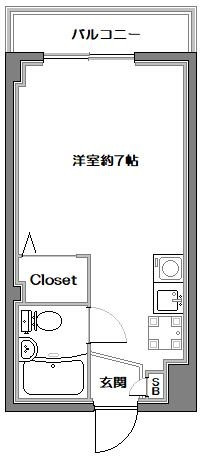 リズ松ヶ丘の間取り