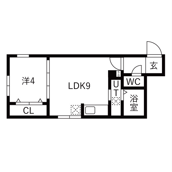 MaisonKamuy ParkFront の間取り
