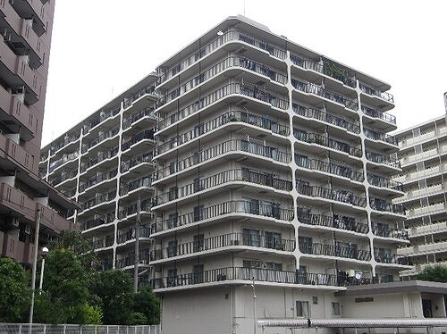 横浜スカイハイツの外観|建物外観
