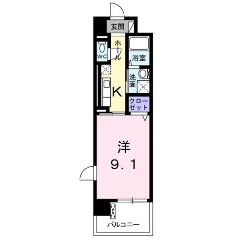 フィオーレ・ＹＡＭＡＴＯの間取り