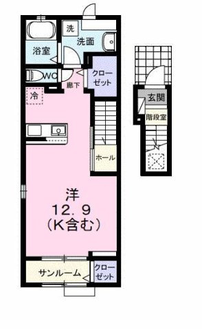 フェニックス　Ⅱの間取り