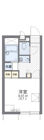 レオパレス五反田Ⅱの間取り