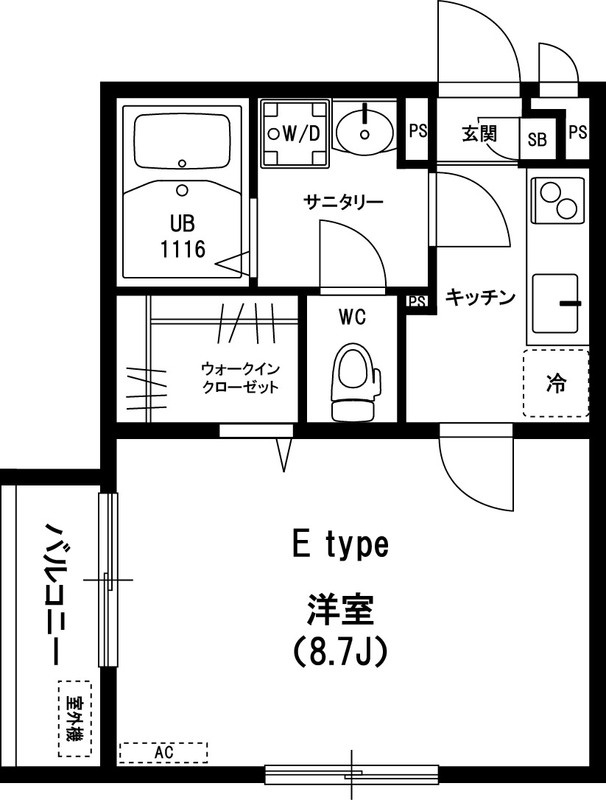 リブリ・MIYABIの間取り