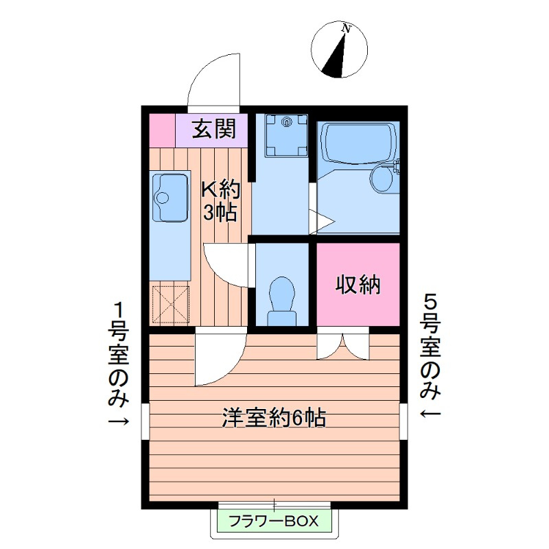 プレジ―ルⅡの間取り