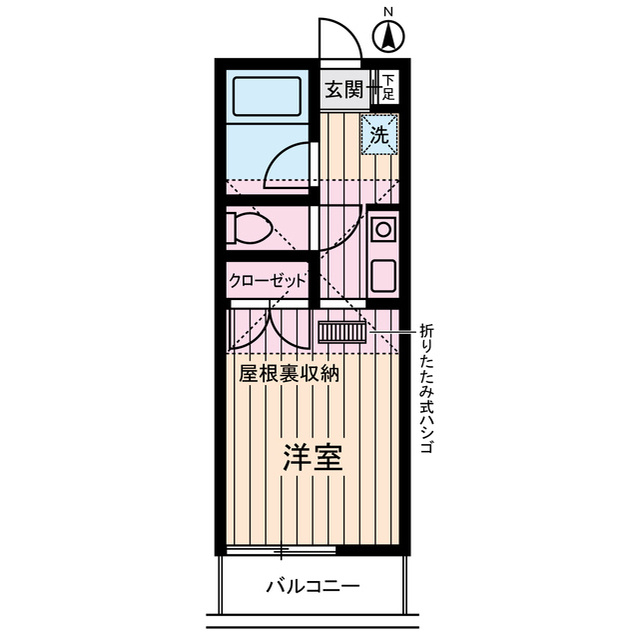 プレミール東伏見の間取り