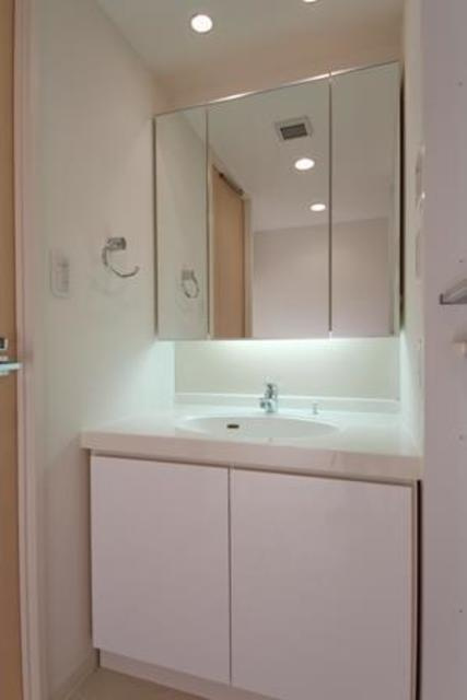 ユニゾンタワーの洗面所|※写真は同タイプ住戸です。