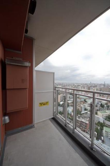 ユニゾンタワーのバルコニー|※写真は同タイプ住戸です。