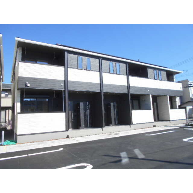 岐阜市岩栄町１丁目のアパートの外観