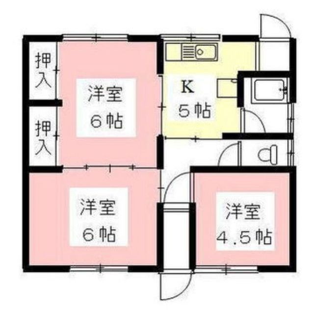 岐阜市長良杉乃町５丁目の一戸建ての間取り
