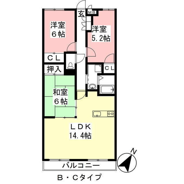 日本泉ビルの間取り