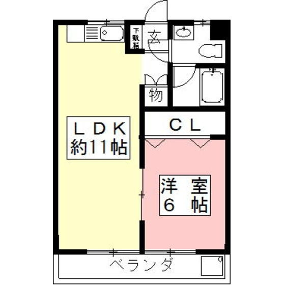 辻忠第一ビルの間取り