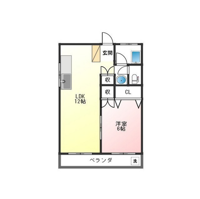辻忠第一ビルの間取り