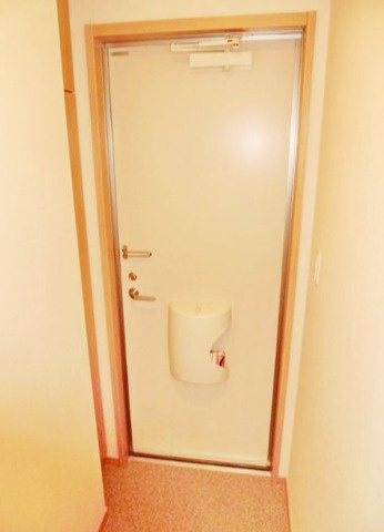 グランドソレイユの玄関