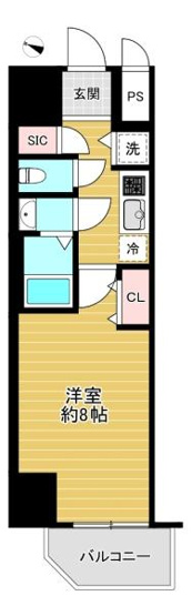 【間取り】 | アドバンス三宮パルマ