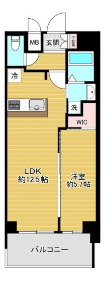 【間取り】 | プレサンスOSAKA東成中本ハーヴィル