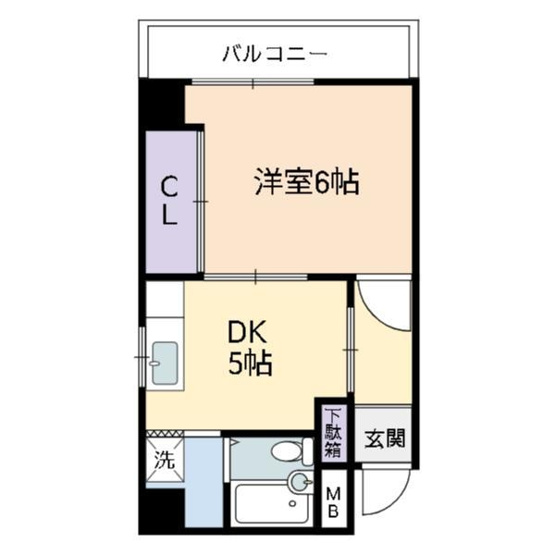 【間取り】 | シャトー三和III号館