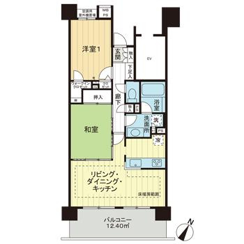 ライオンズプラザ小田急相模原の間取り