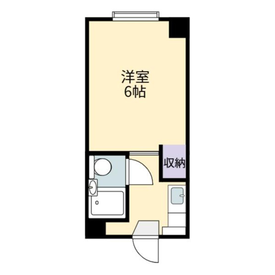 【間取り】 | コーポ西嫁島