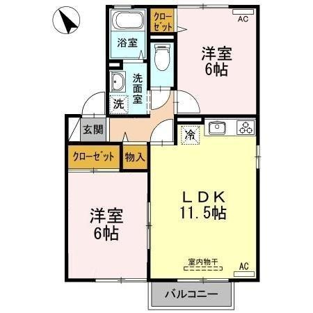 【間取り】 | ミルキーウェイF