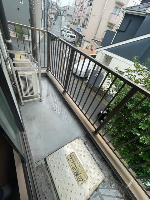 ソレイユ二俣川のバルコニー